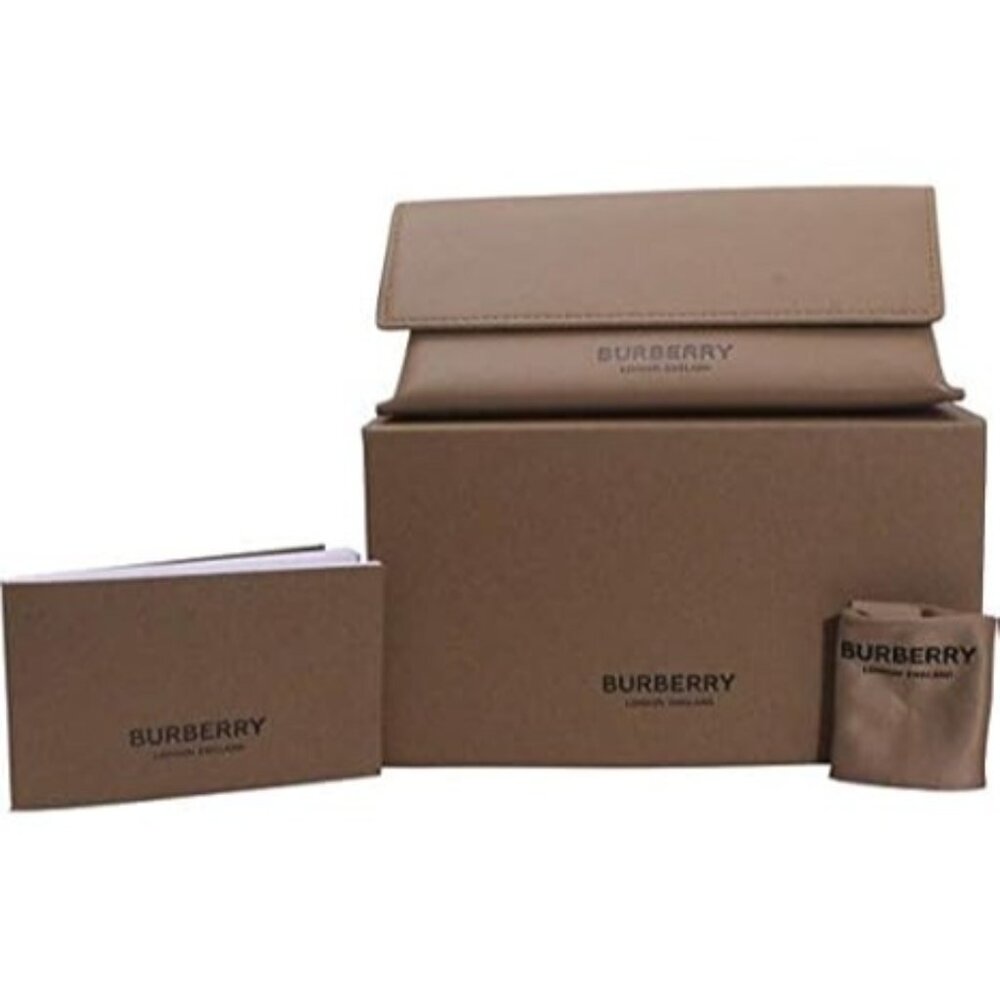 NEW BURBERRY BE4433U 4138/71 SUNGLASSES GREEN UNISEX EYEWEAR BURBERRY BE4433U 41 - Picture 3 of 3